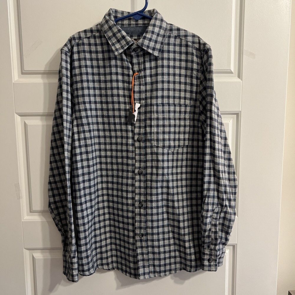 First Wave Shirts, Gray ,Size‎ 10/12 boys long sleeves